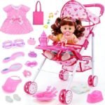 charming baby doll stroller