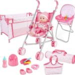 charming baby doll stroller