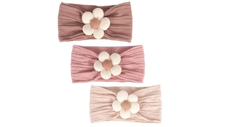 charming baby flower headbands