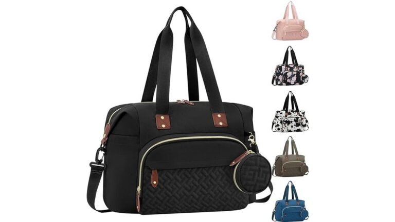 chic and functional diaper bag