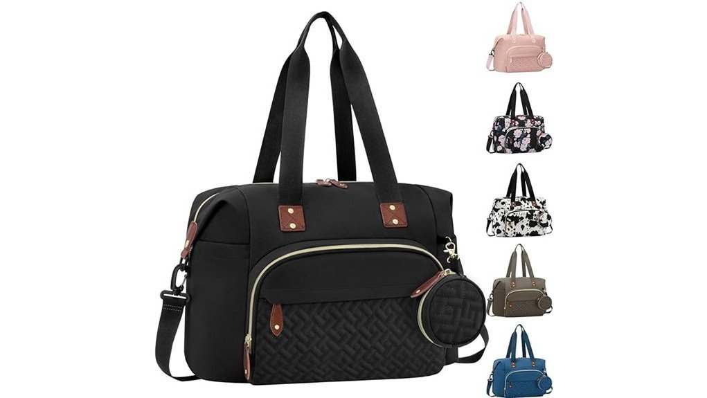 chic and functional diaper bag
