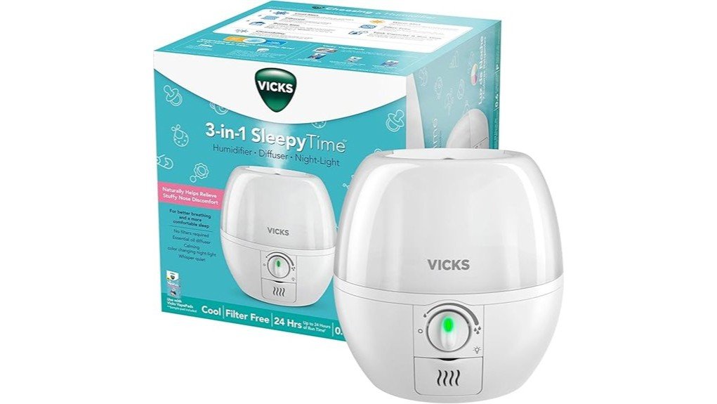 child comfort with humidifier