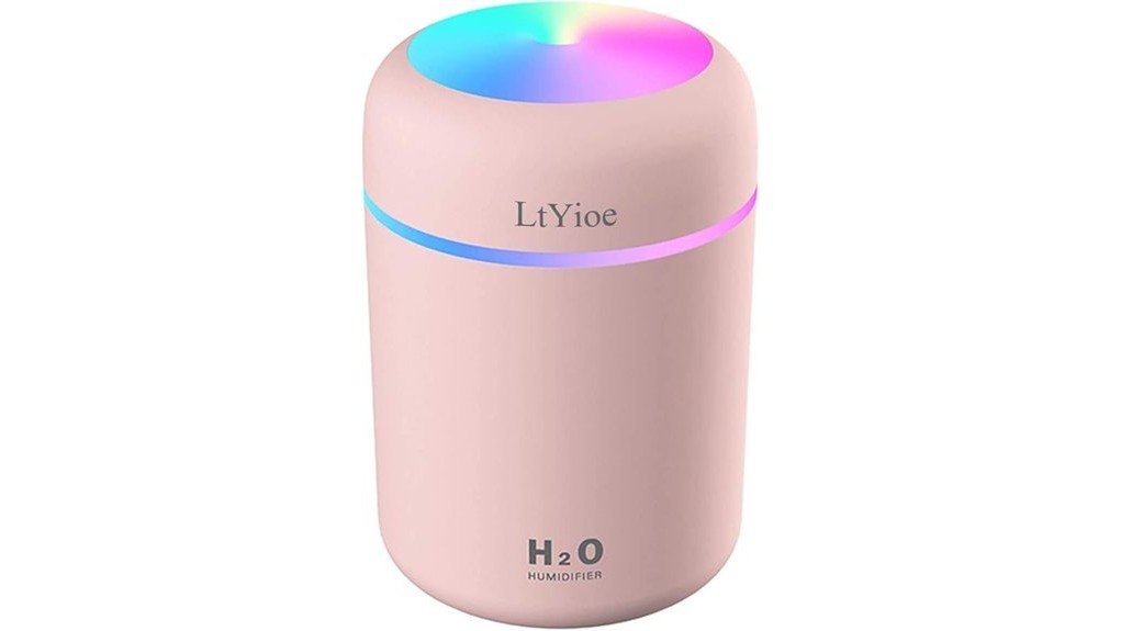 colorful mini humidifier review