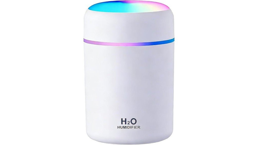 colorful portable mini humidifier