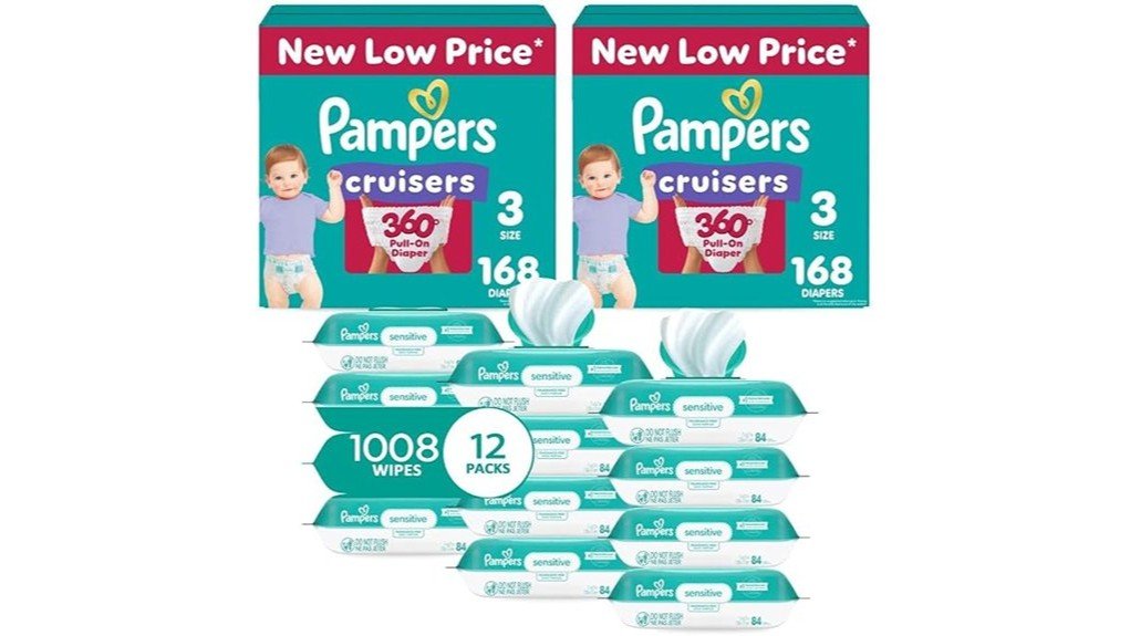 comfortable and convenient diapers