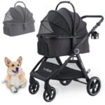 comfortable and convenient pet stroller