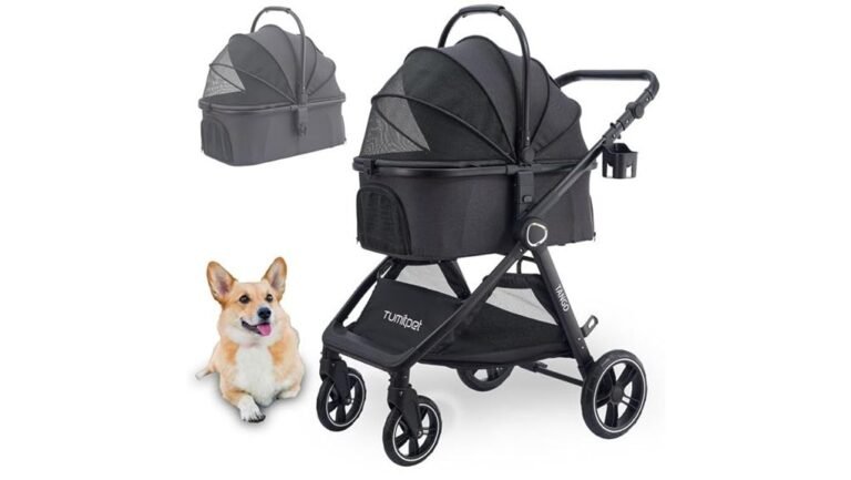comfortable and convenient pet stroller