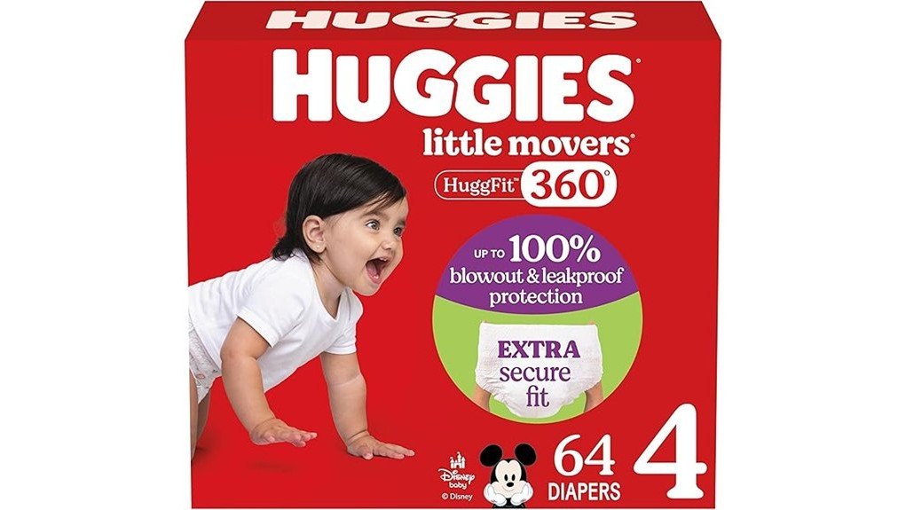 comfortable and protective diapers