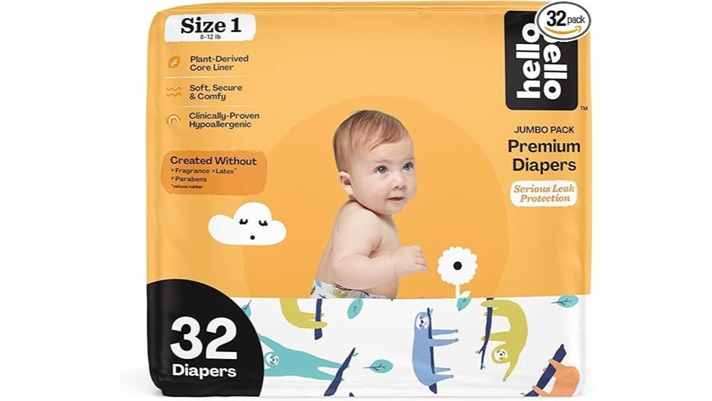 comfortable and quality diapers