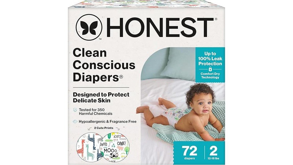 comfortable and safe diapers