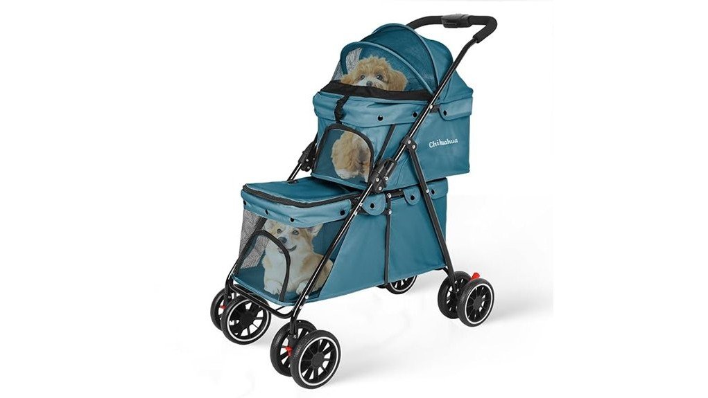 comfortable dual pet transport