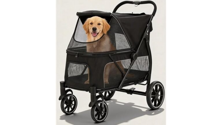 comfortable multi pet stroller review