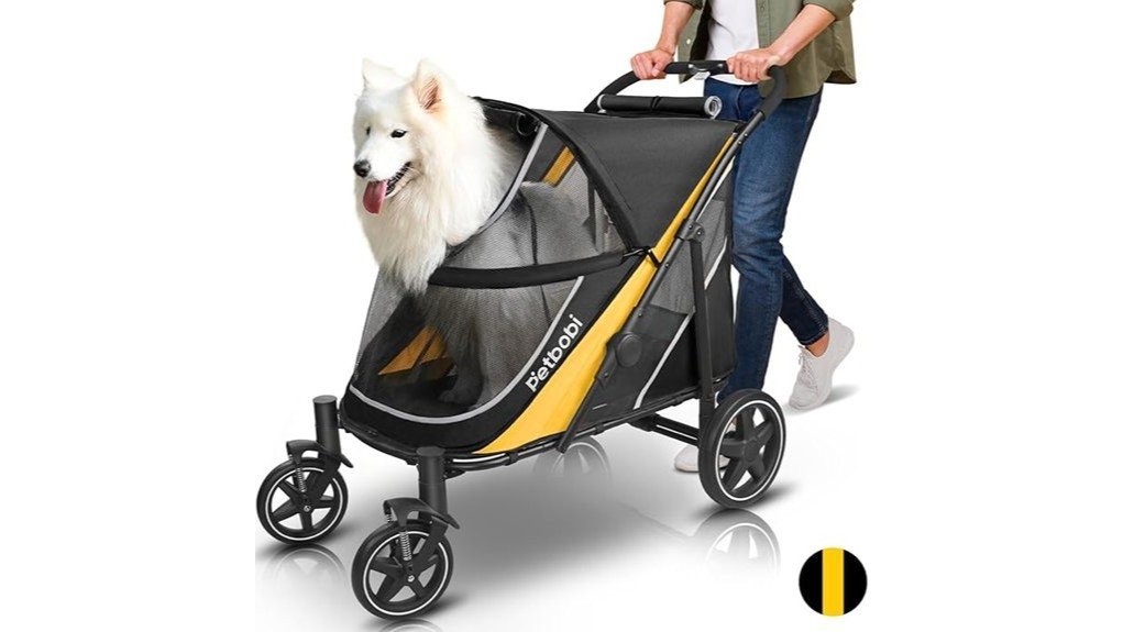comfortable pet stroller review
