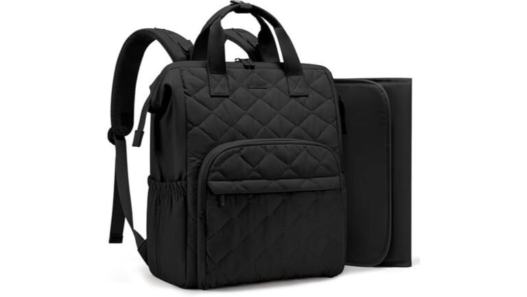 compact and stylish diaper bag