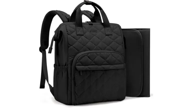 compact and stylish diaper bag