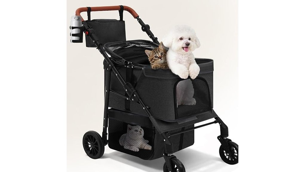 compact stroller for pets