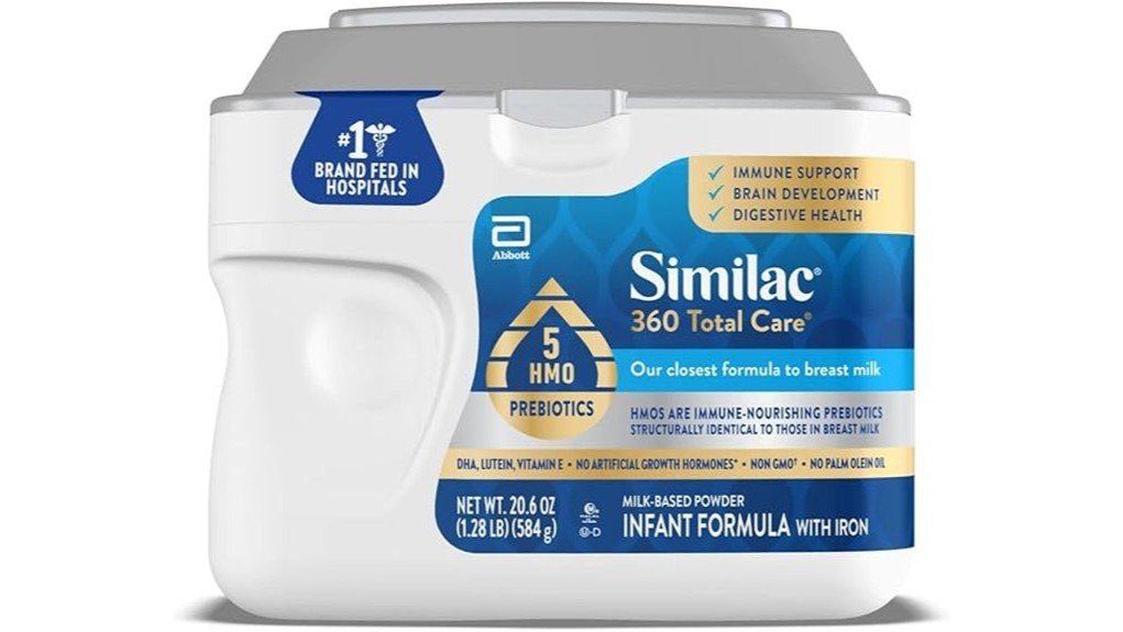 comprehensive infant formula evaluation