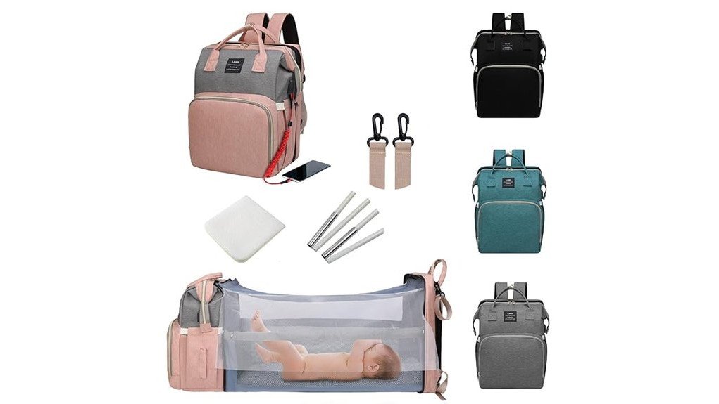 convenient diaper bag solution
