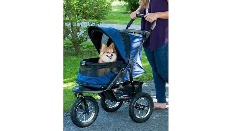 convenient pet stroller design