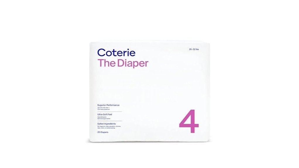 coterie size 4 diaper review