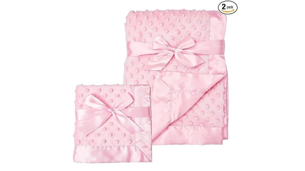 cozy baby blanket set