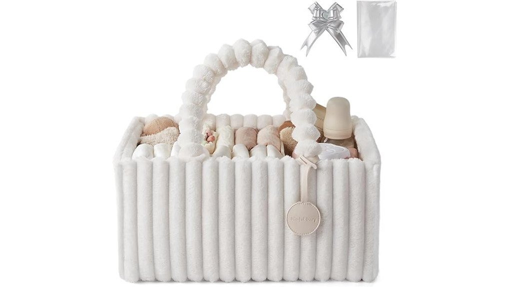 cozy diaper storage solution