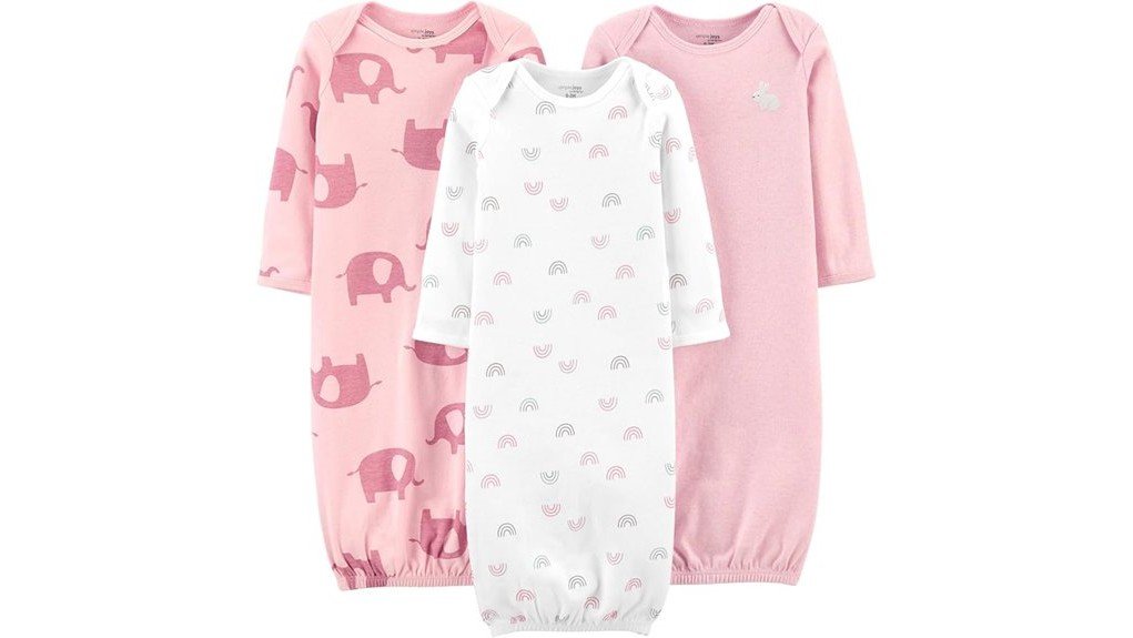 cozy gowns for comfort
