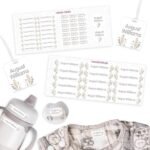 custom baby name labels