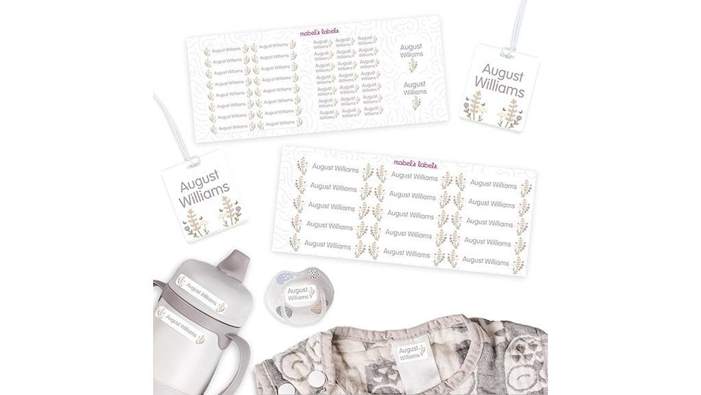 custom baby name labels