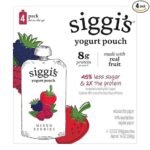 delicious berry yogurt pouches