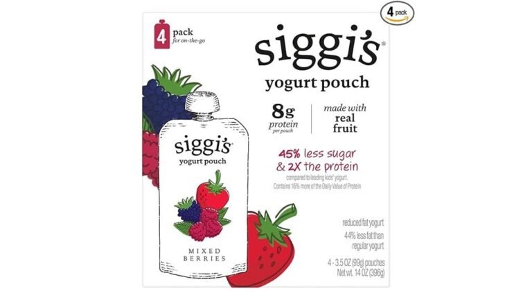 delicious berry yogurt pouches