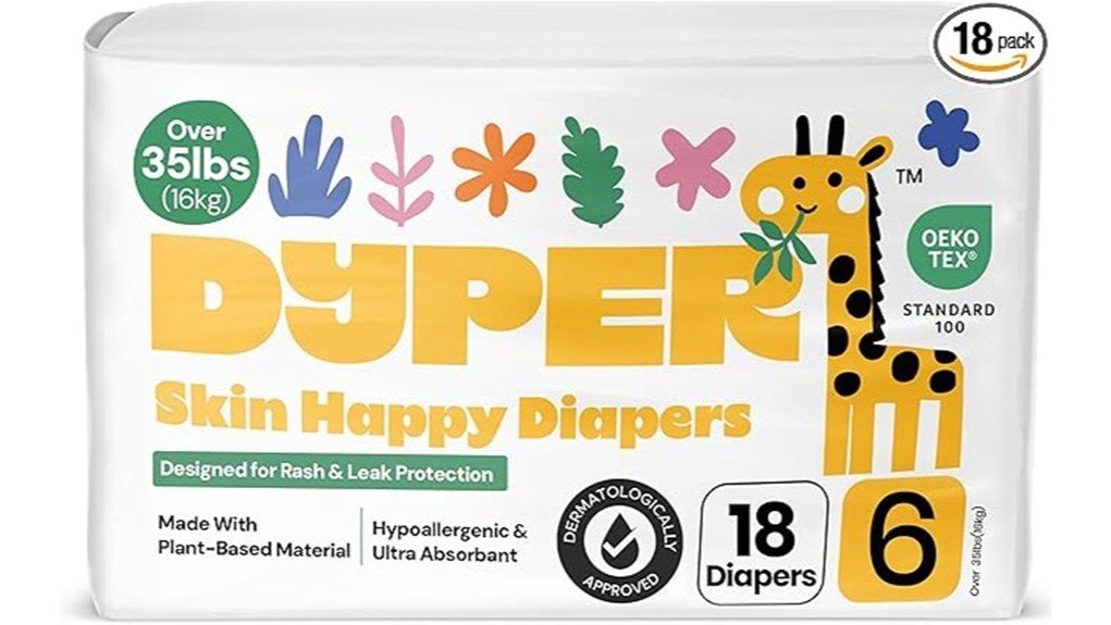 dyper size 6 diapers