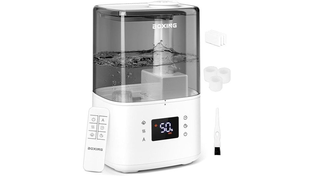 effective ultrasonic humidifier review