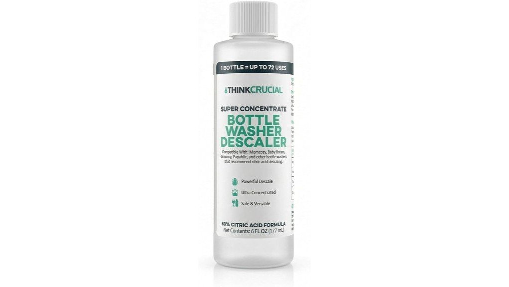 effective washer descaling solution