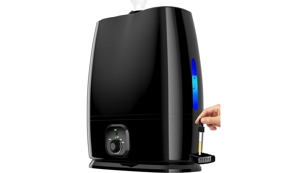 efficient spacious soothing humidifier