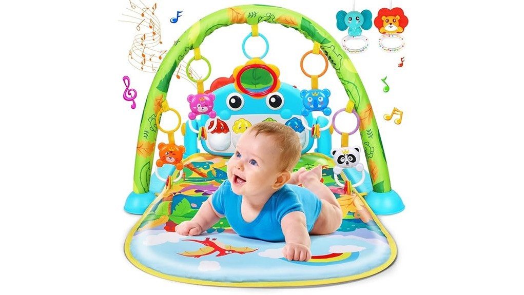 engaging baby play area