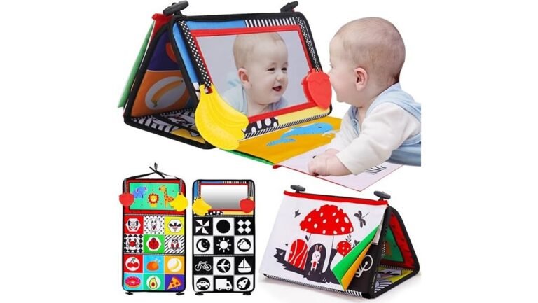 engaging tummy time mirror