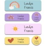 essential daycare name labels