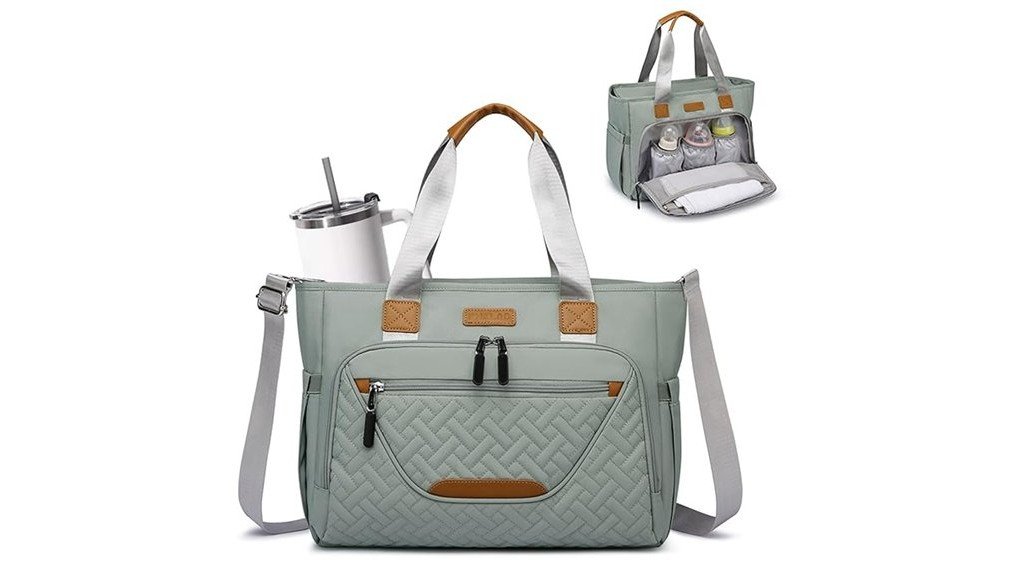 functional and stylish diaper bag
