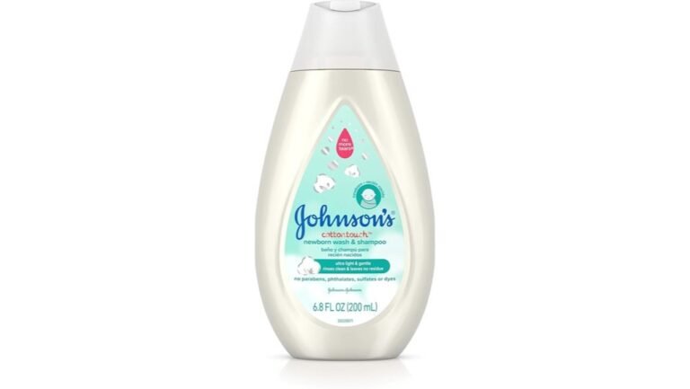 gentle newborn baby wash