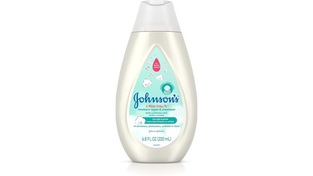 gentle newborn baby wash