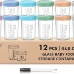 glass baby food containers