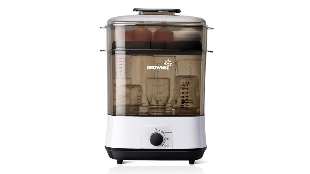 grownsy sterilizer versatile functionality review