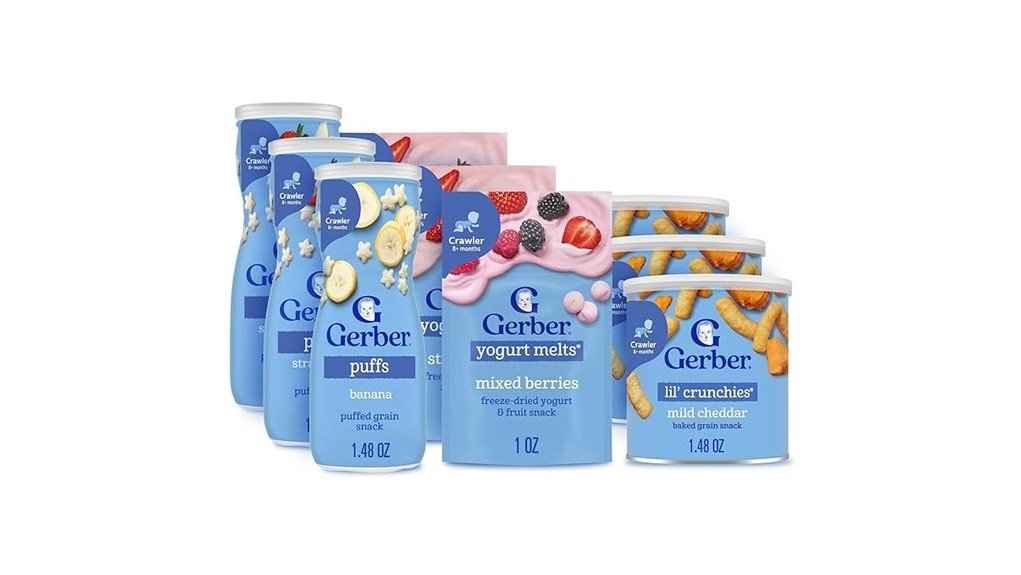 healthy baby snack variety