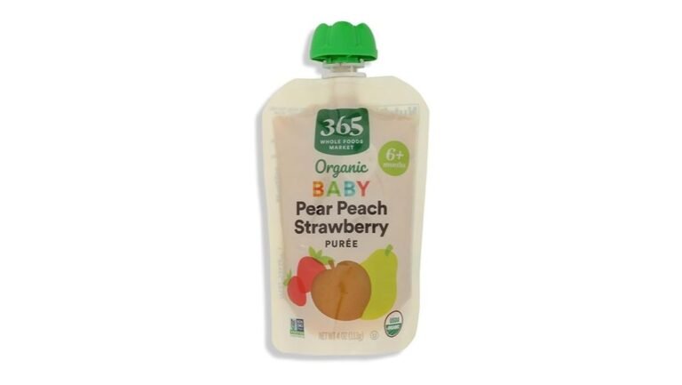 healthy fruit baby puree