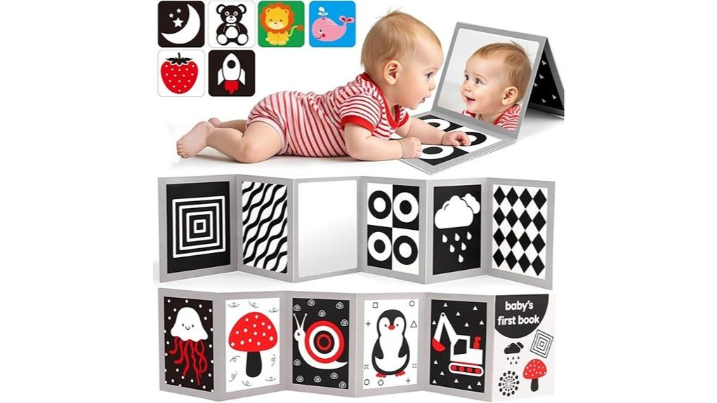 high contrast baby book