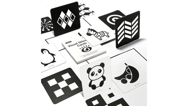 high contrast baby flashcards