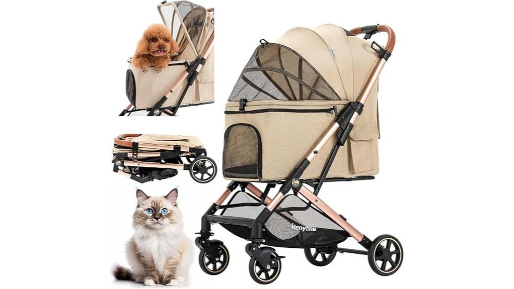 kenyone medium dog stroller