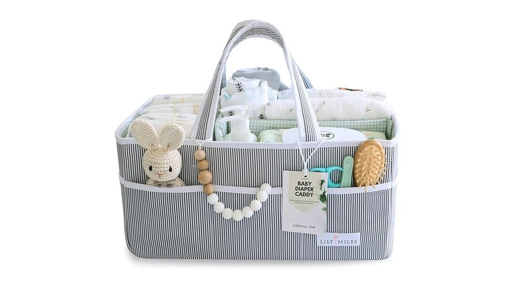 lily miles diaper caddy review