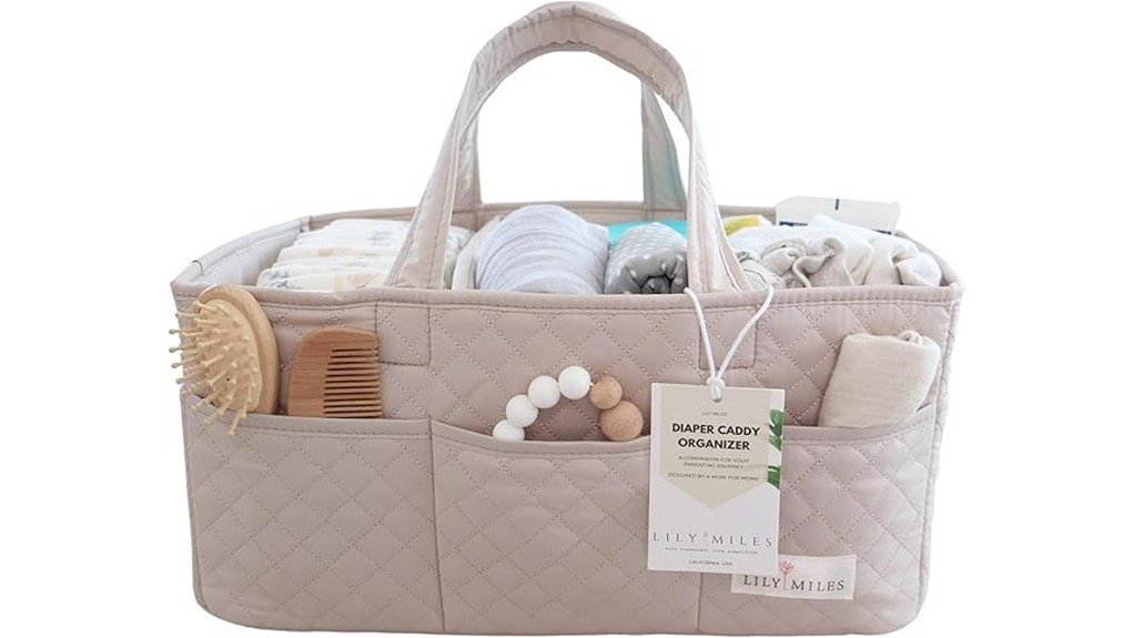 lily miles diaper organizer review